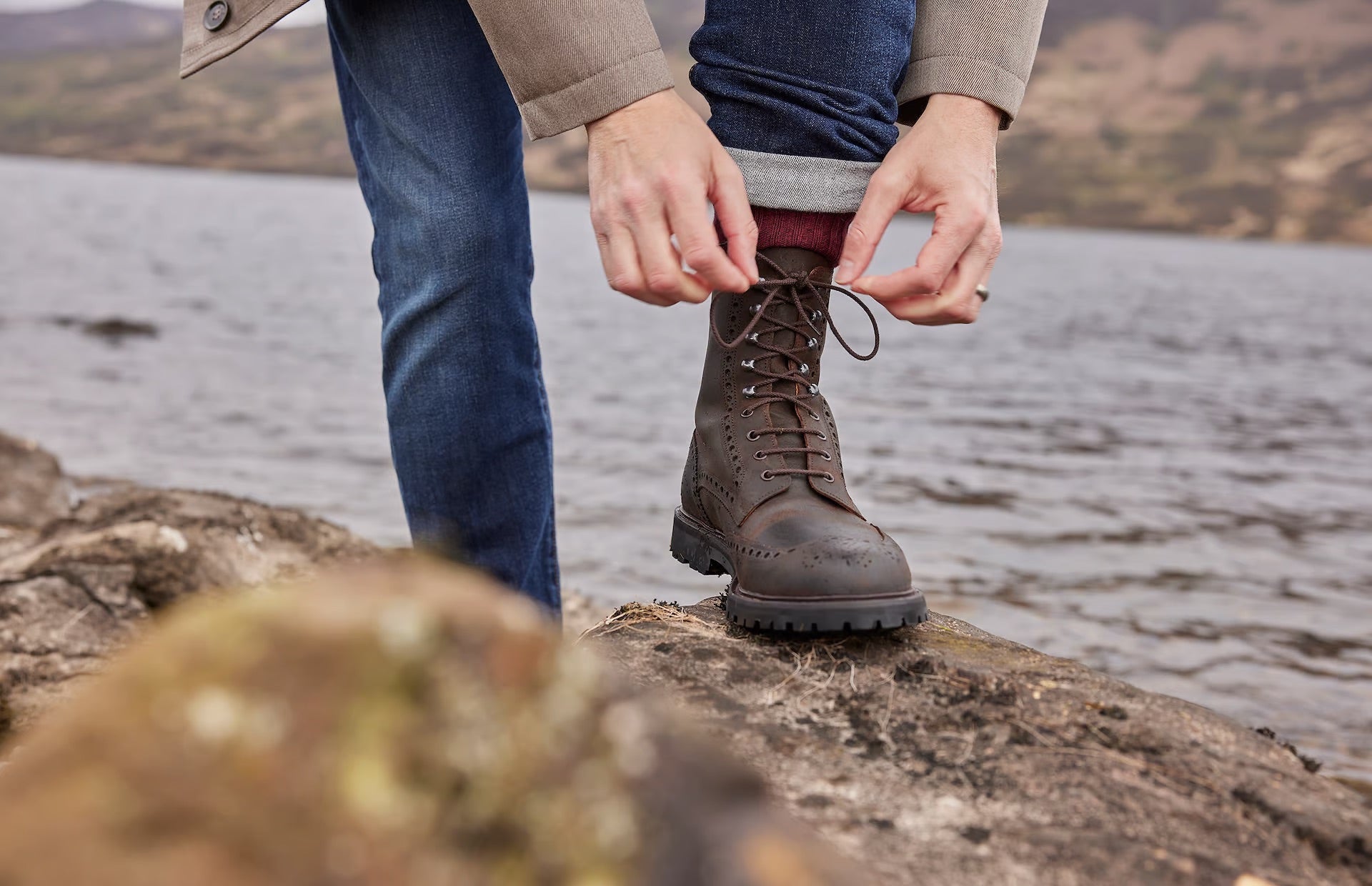 Men's Style Tips: Best boots for your boot socks with Crockett & Jones - London Sock Company