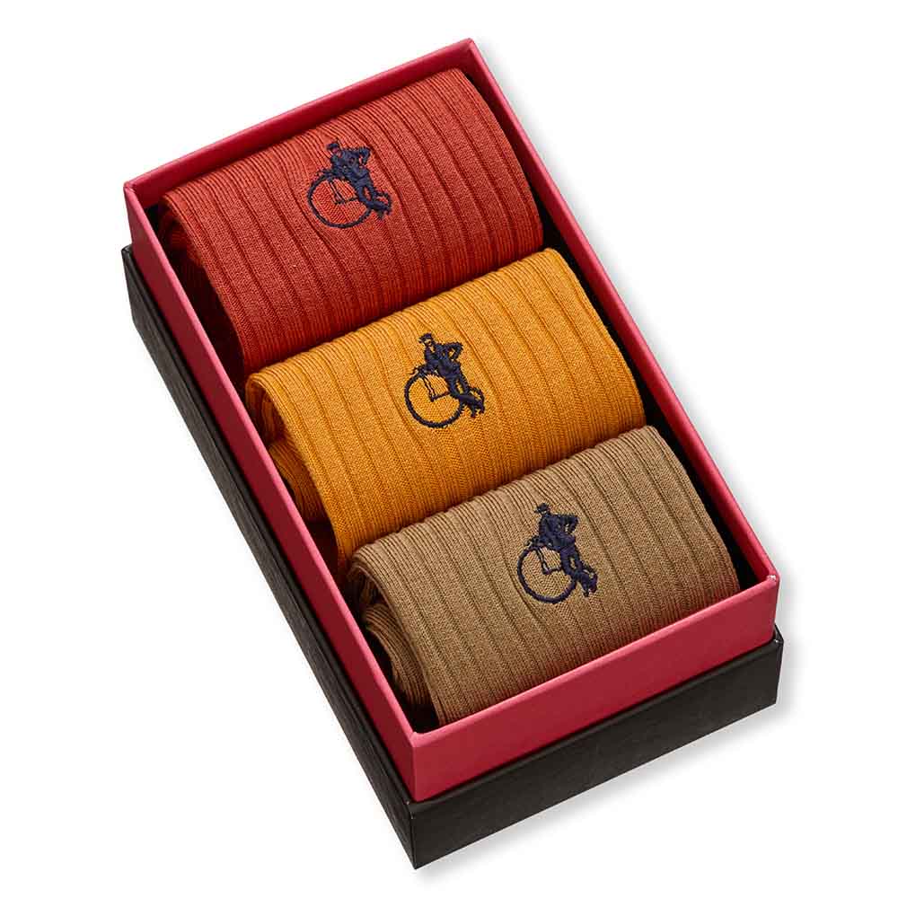 Fallen Leaves, 3-Pair Box