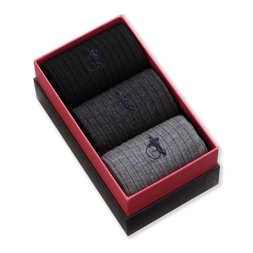 Merino Shadow, 3-Pair Box
