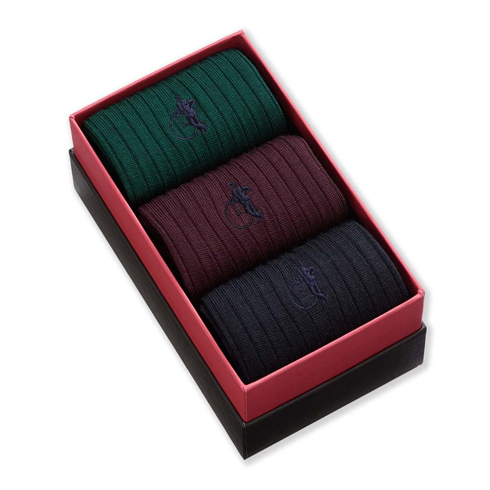 Traditional Merinos, 3-Pair Box