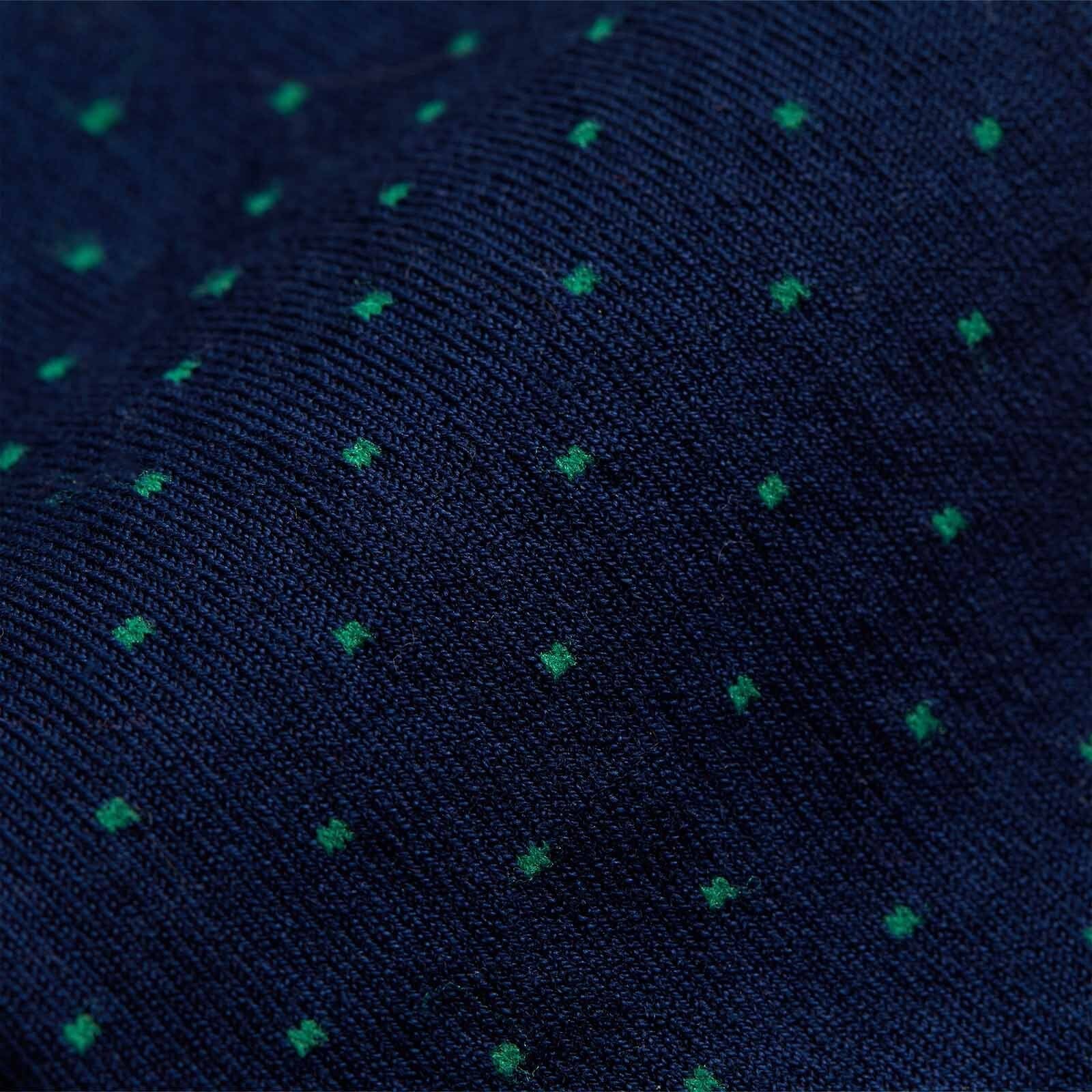 Dash of Class Navy, 6 - Pair Box - London Sock Company