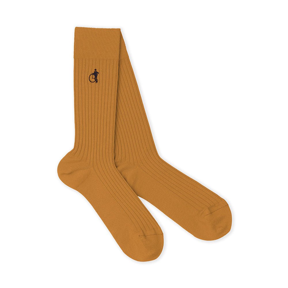 Mustard Simply Sartorial Socks - London Sock Company