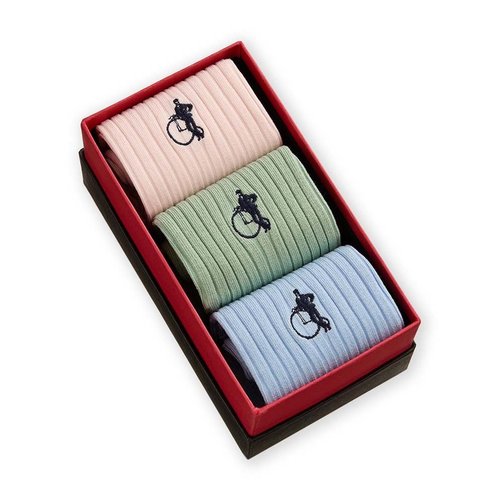 Pastel Pop I, 3 - Pair Box - London Sock Company