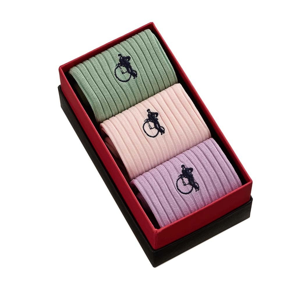Pastel Pop II, 3 - Pair Box - London Sock Company