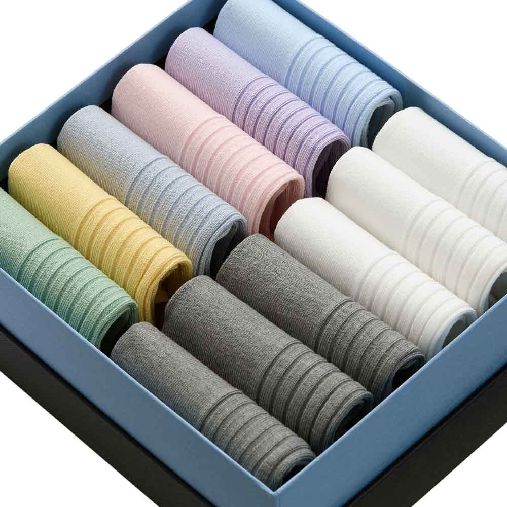 Pastel Trainer Collection, 12 - Pair Box - London Sock Company