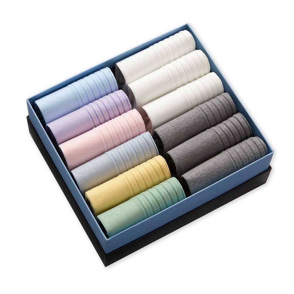 Pastel Trainer Collection, 12 - Pair Box - London Sock Company