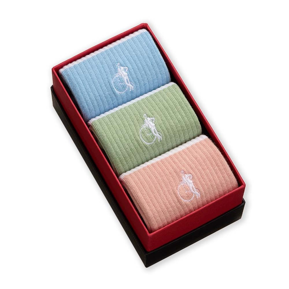 Retro Pastels I, 3 - Pair Box - London Sock Company