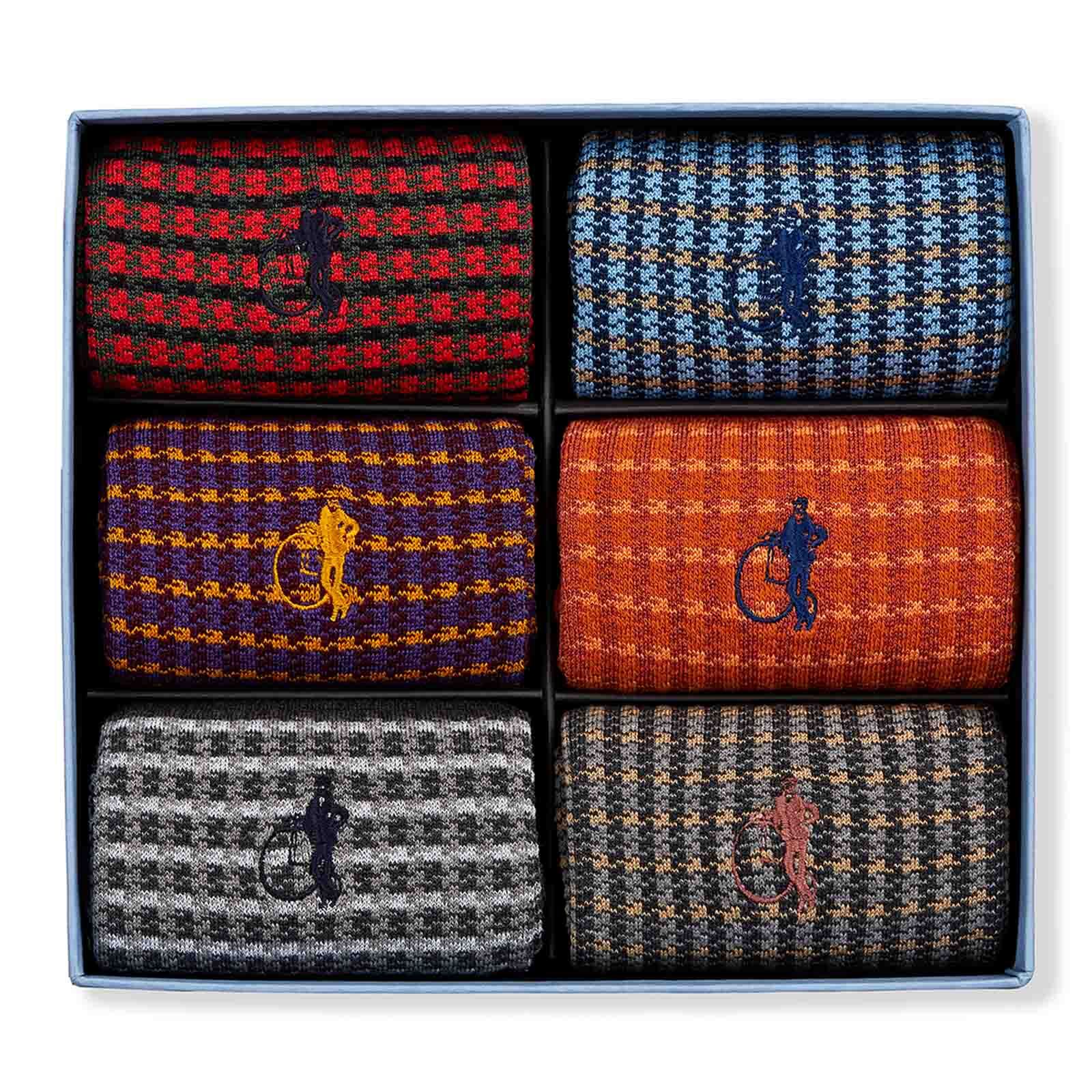 Shaken & Stirred, 6 - Pair Box - London Sock Company