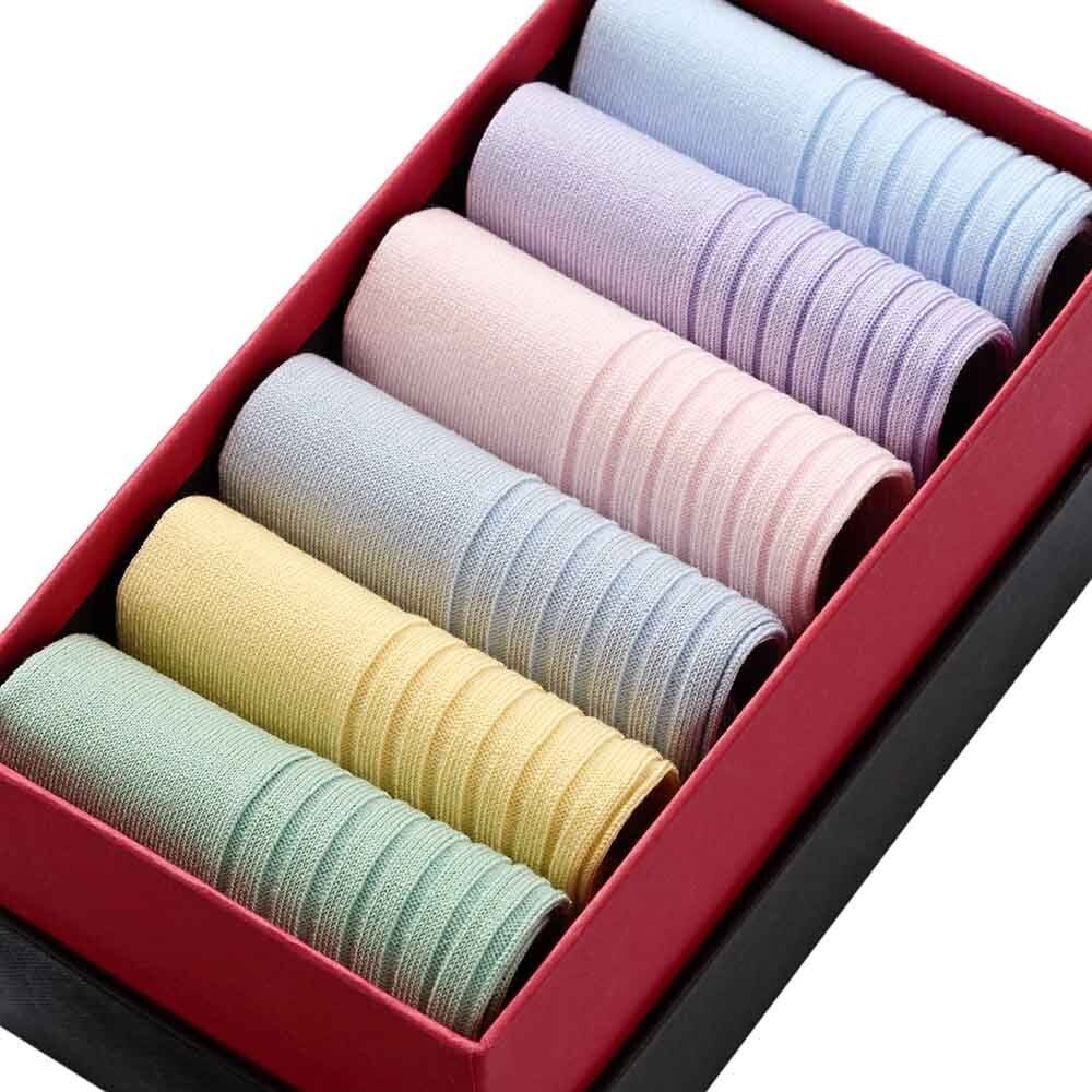 Simply Pastel Trainer, 6 - Pair Box - London Sock Company