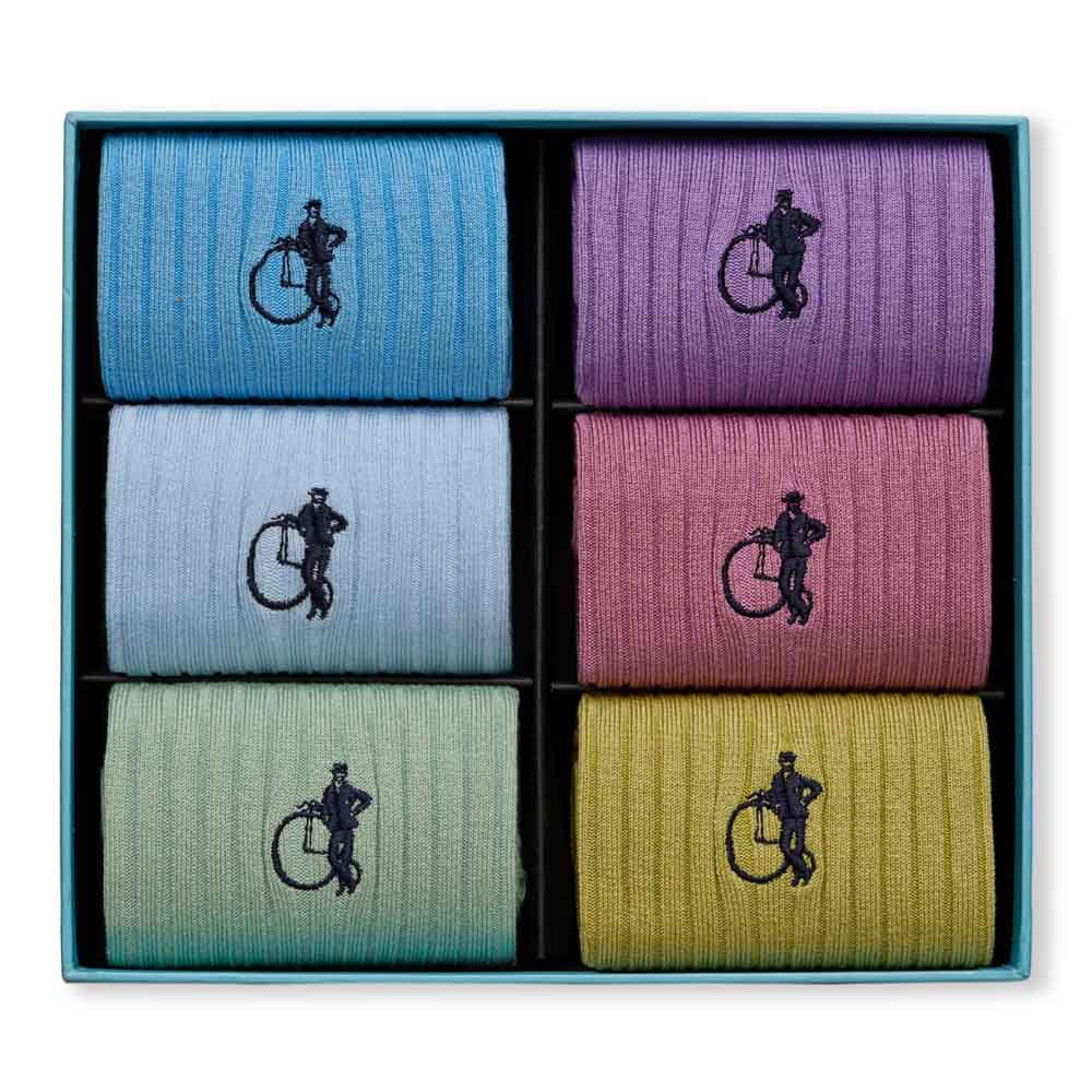 Spring Seasonal, 6 - Pair Box - London Sock Company