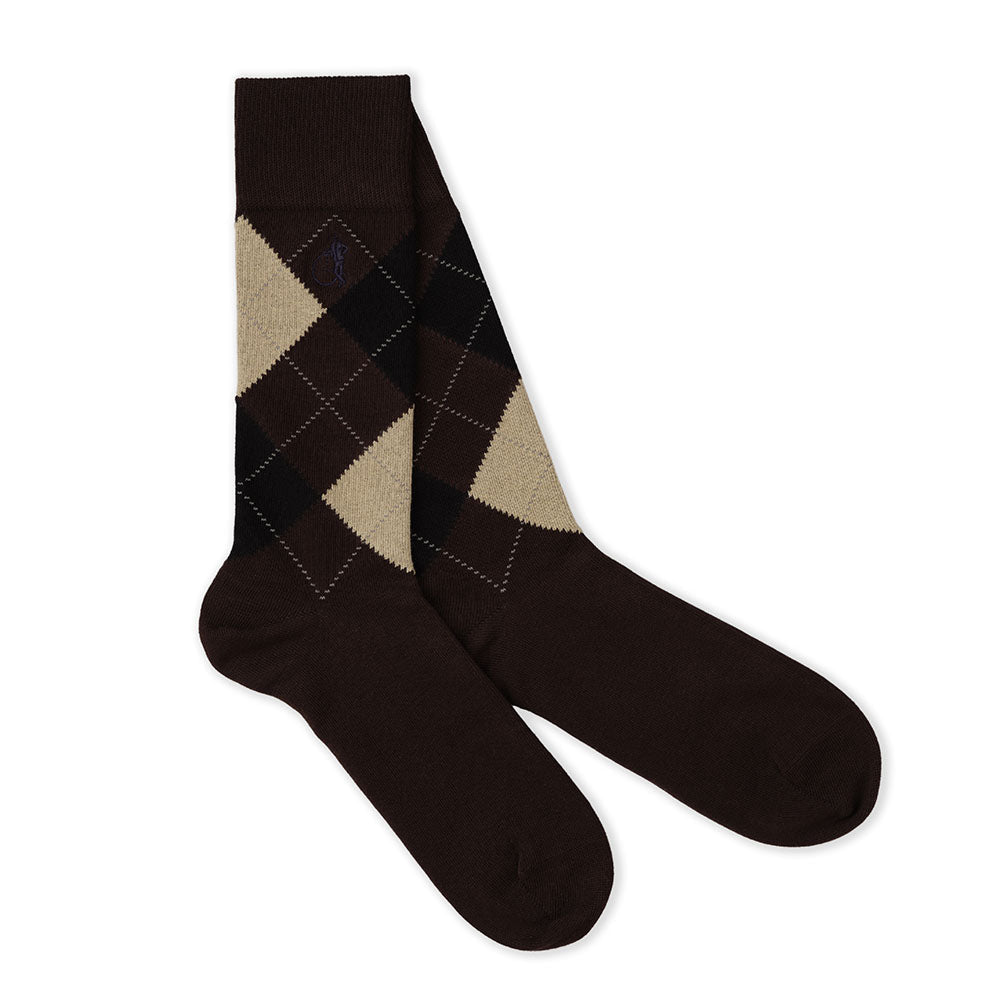 Stirling Argyle, 3 - Pair Box - London Sock Company