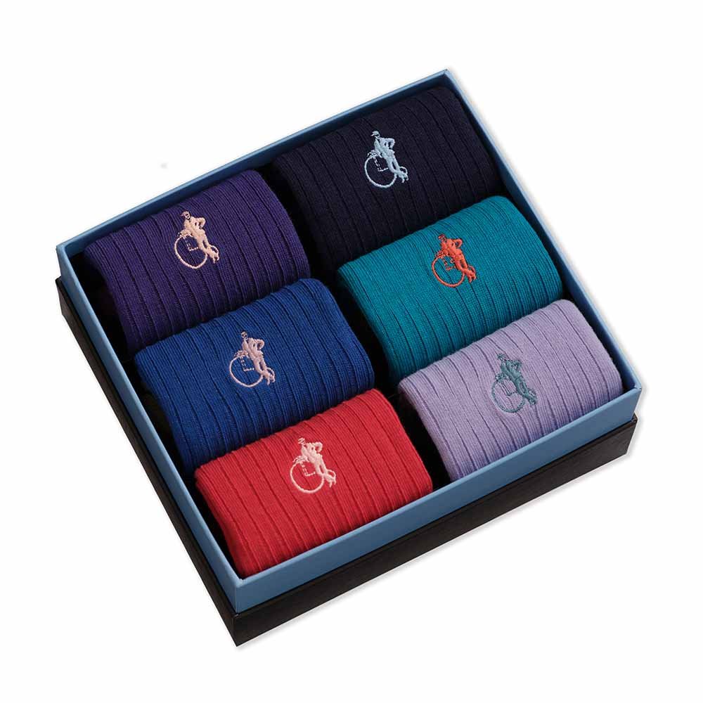 The Block, 6 - Pair Box - London Sock Company