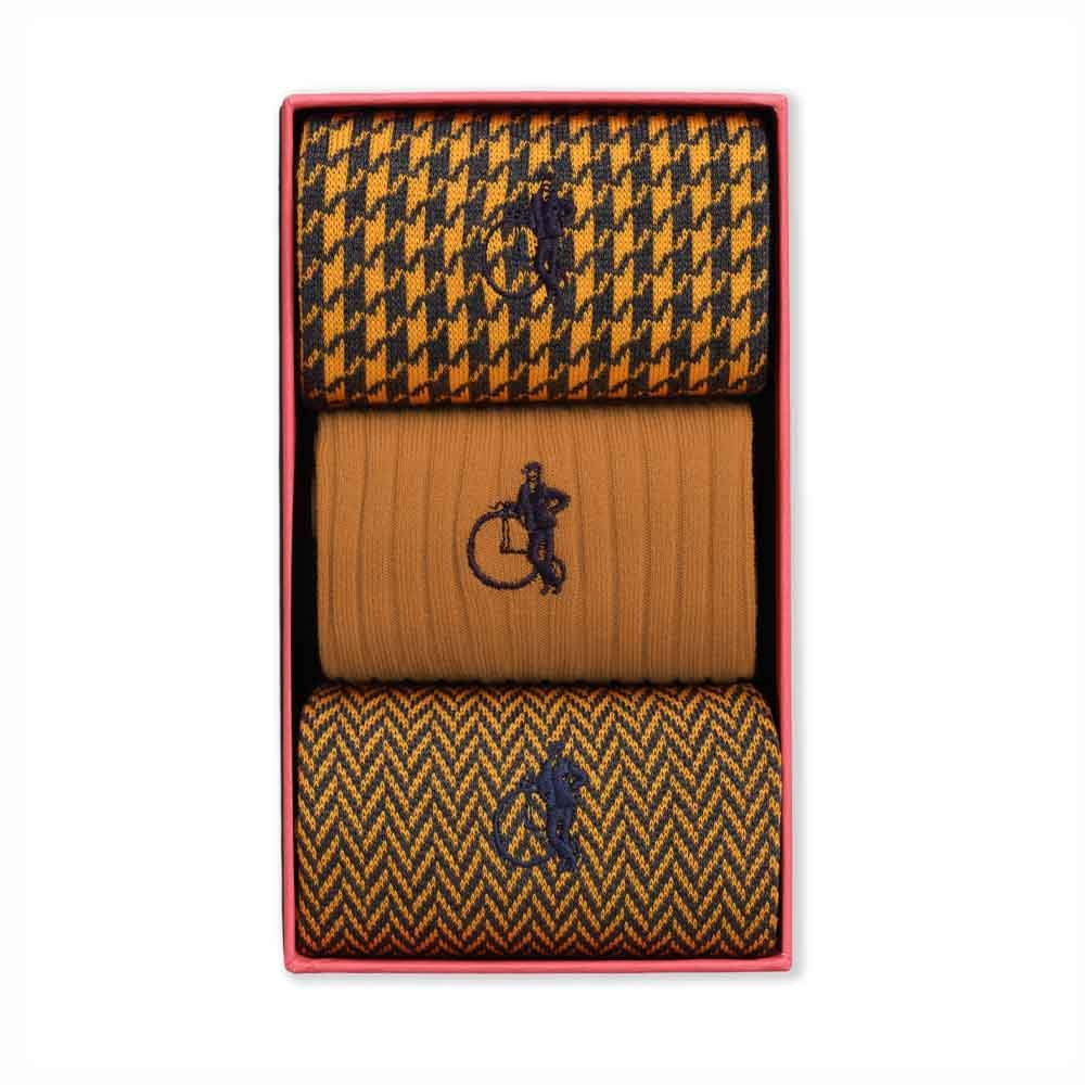 The Dijon, 3 - Pair Box - London Sock Company