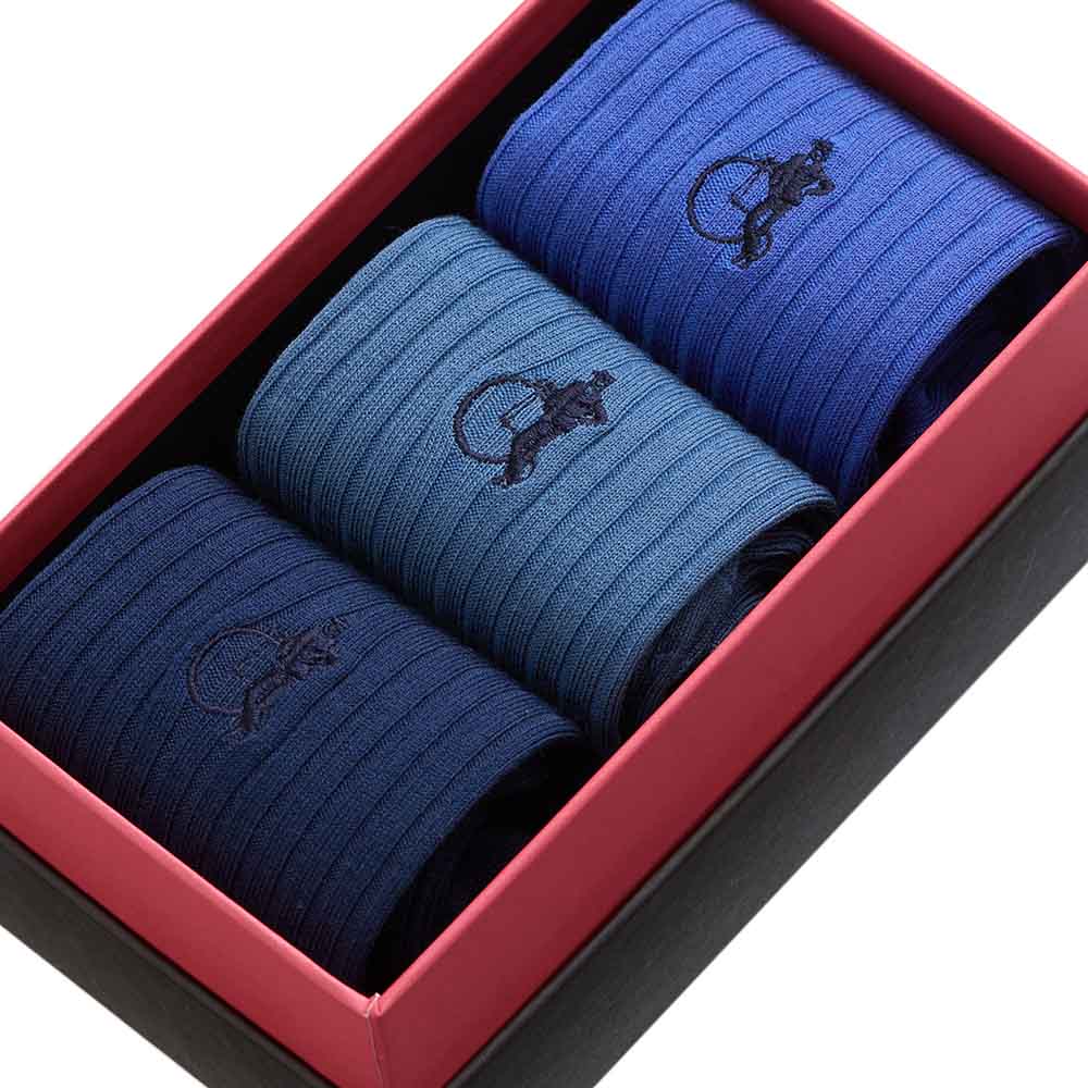The Midnight, 3 - Pair Box - London Sock Company