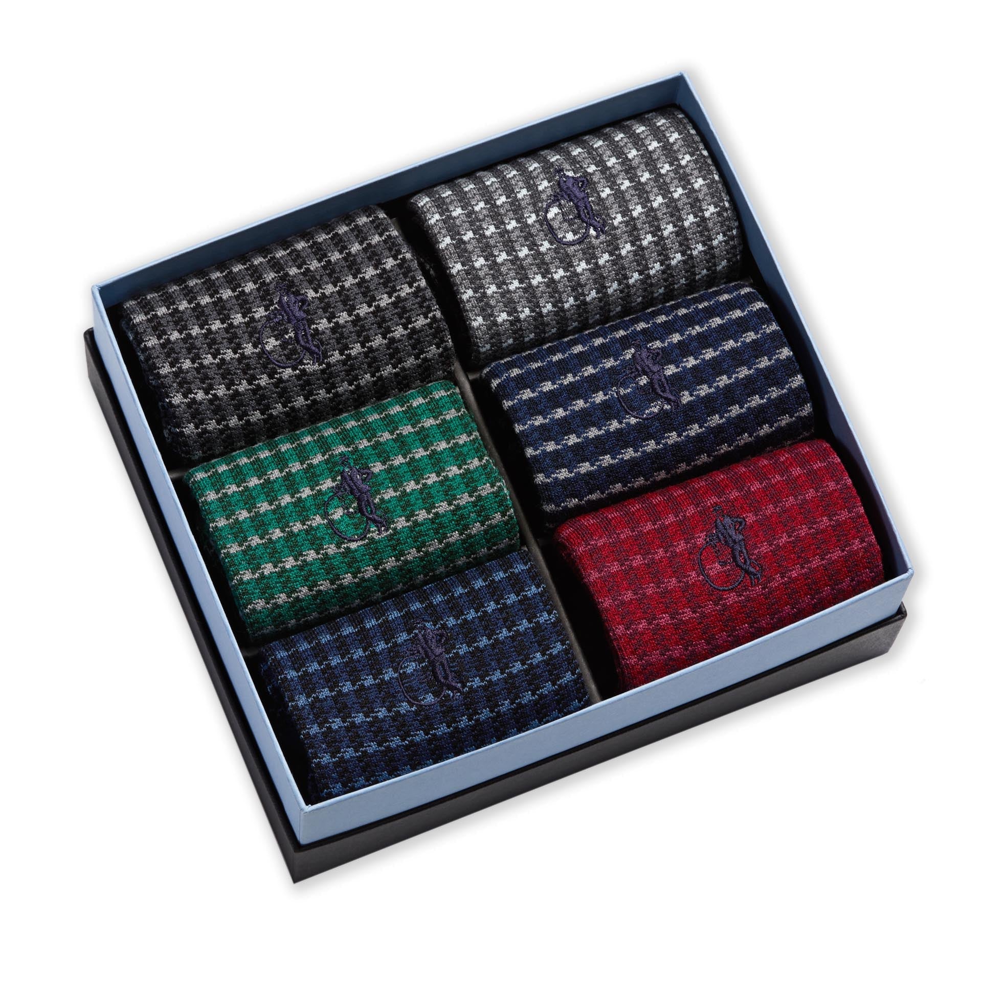 The Shaken & Stirred Collection, 6 - Pair Box - London Sock Company