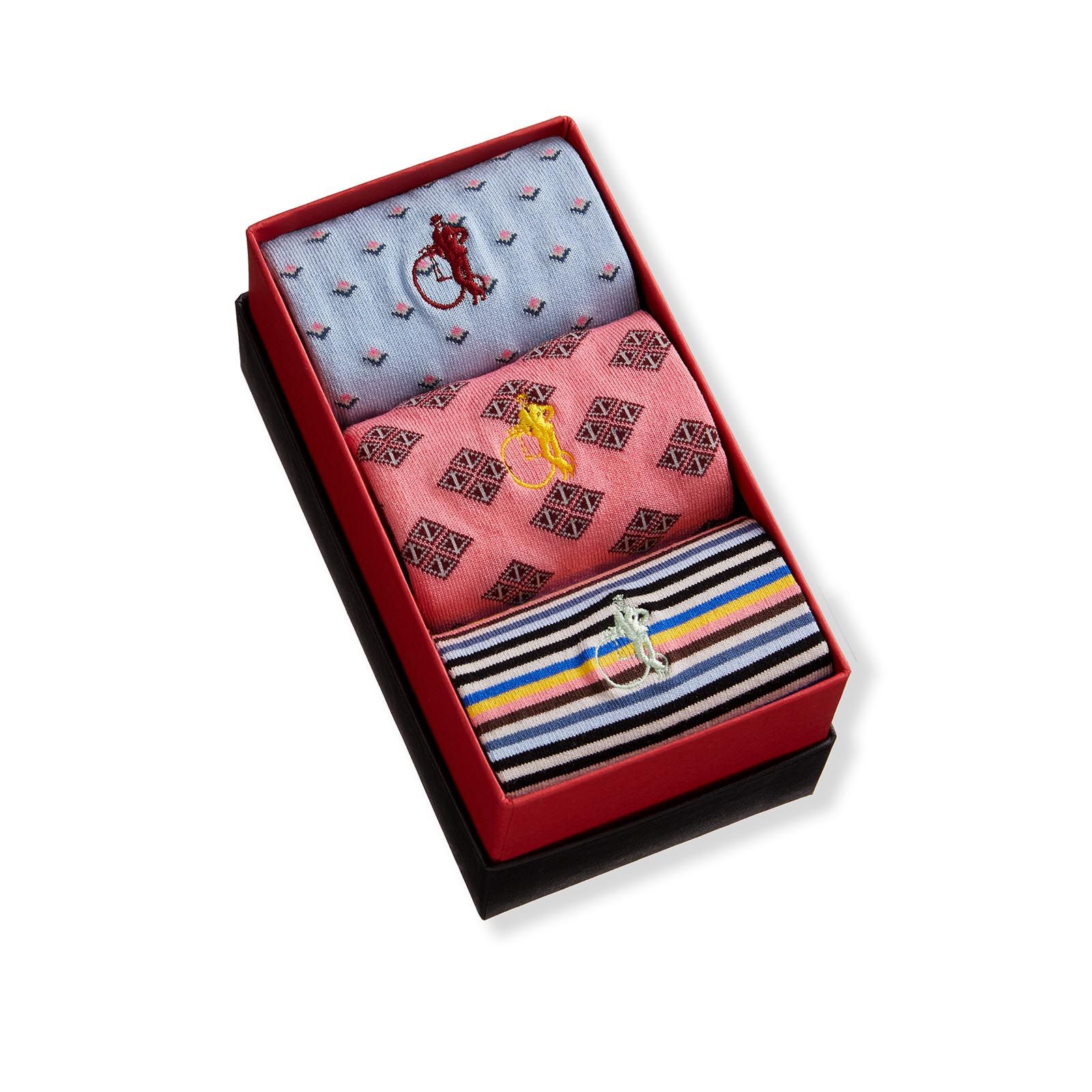 Walk of Fame, 3 - Pair Box - London Sock Company