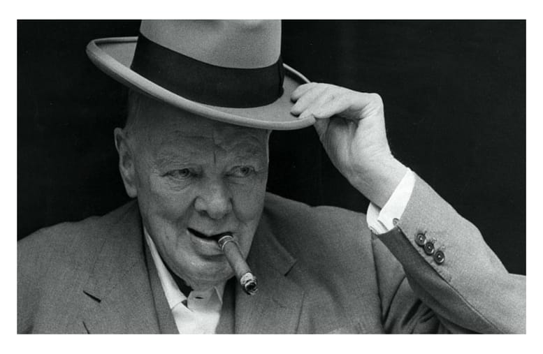 Doffing Your Hat, Sir Winston Churchill