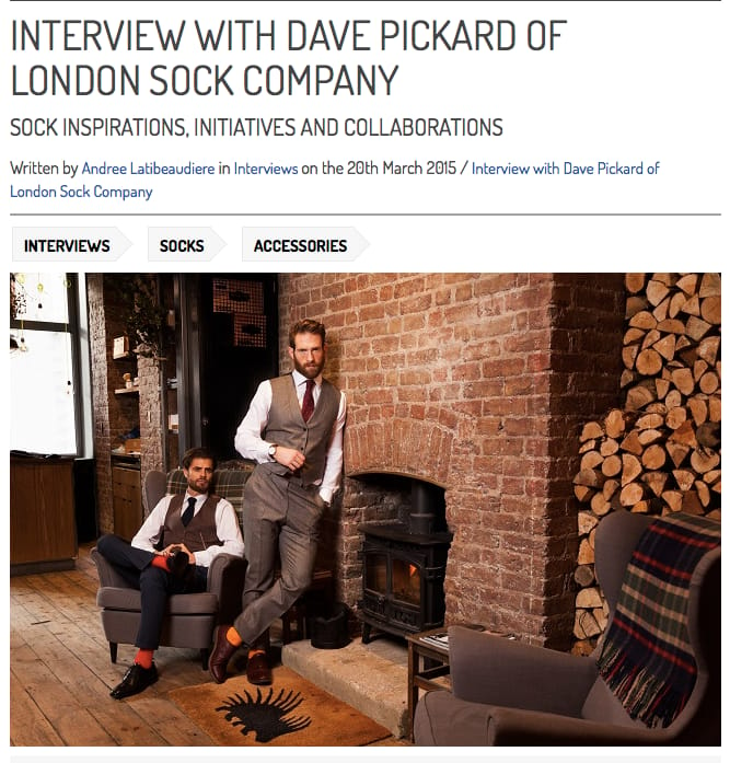 Menswear Style – An  Interview with London Sock Co.