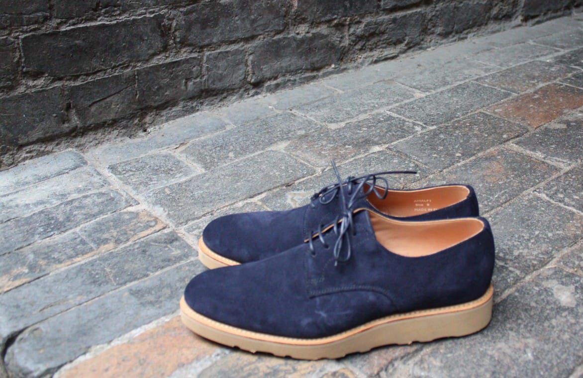 Navy Suede, smarter style.