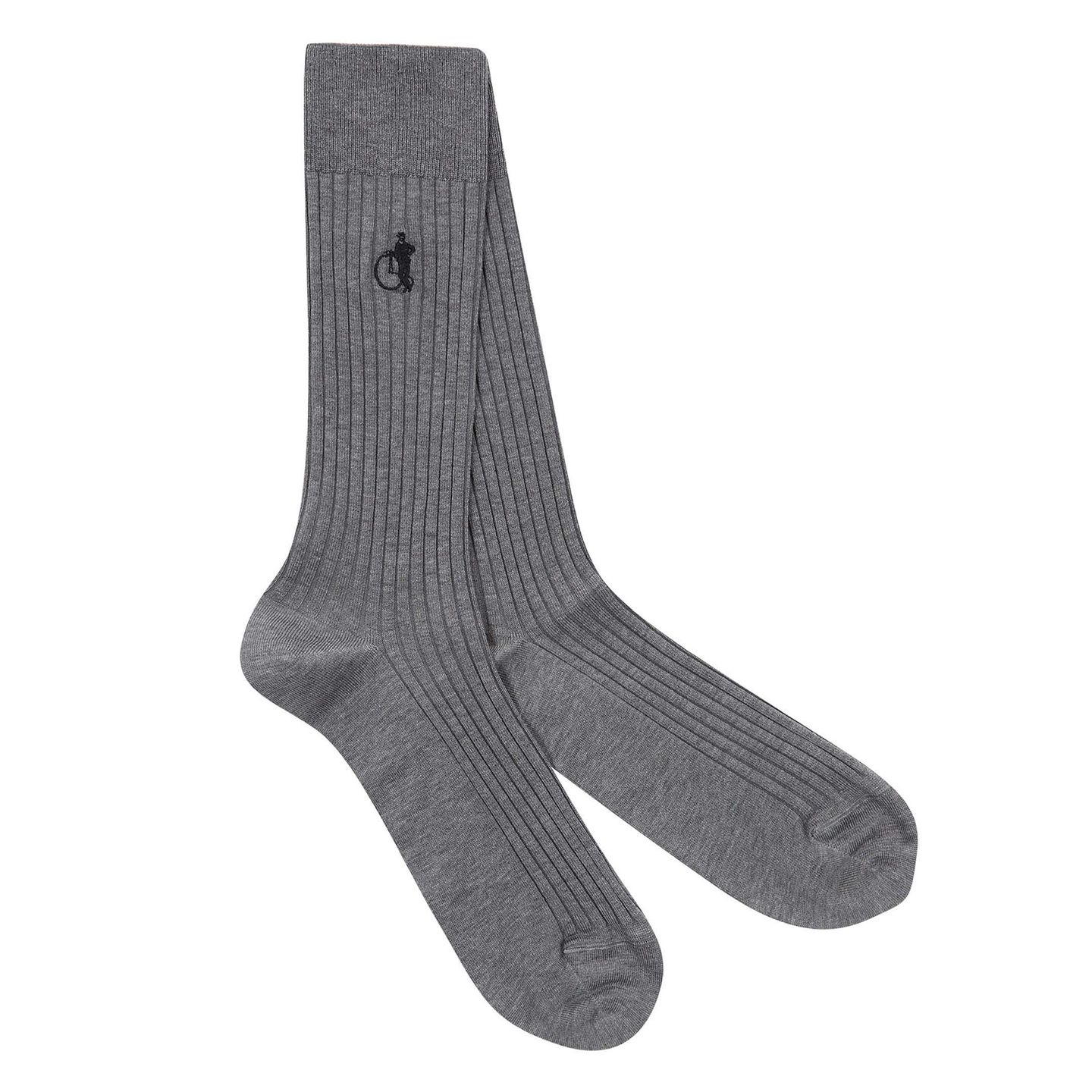 Pair of earl grey sartorial mens socks