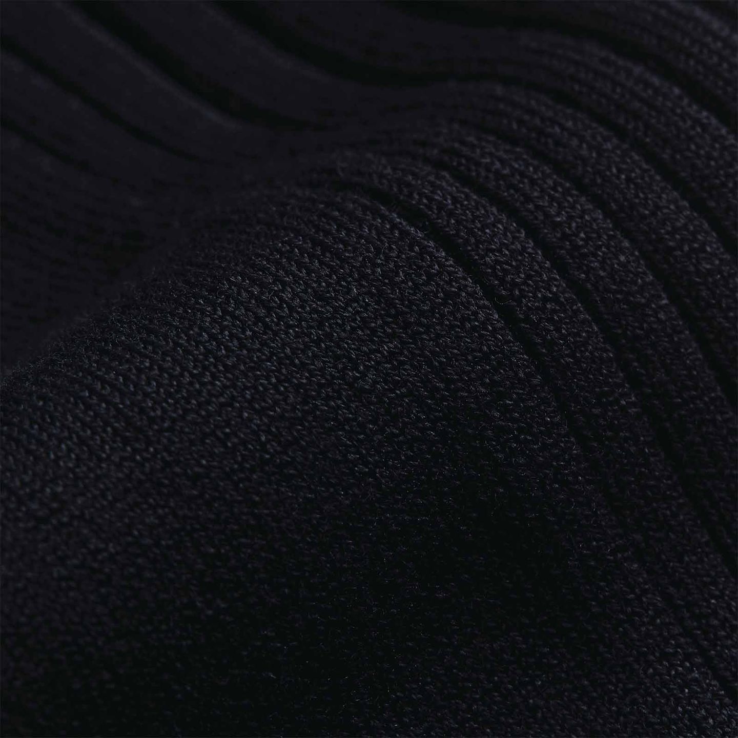 A close up of black socks