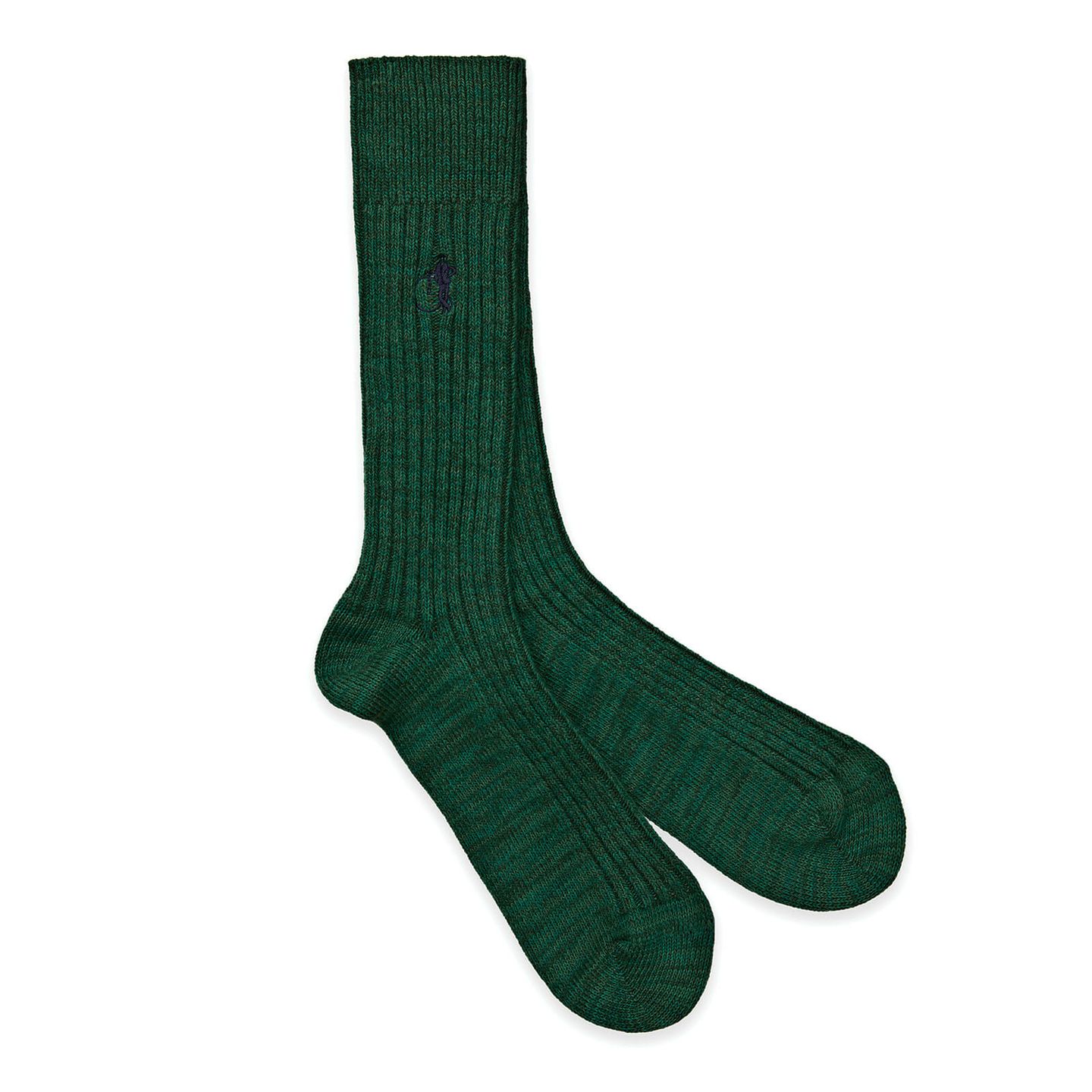 Pair of boot socks in the colour Evergreen