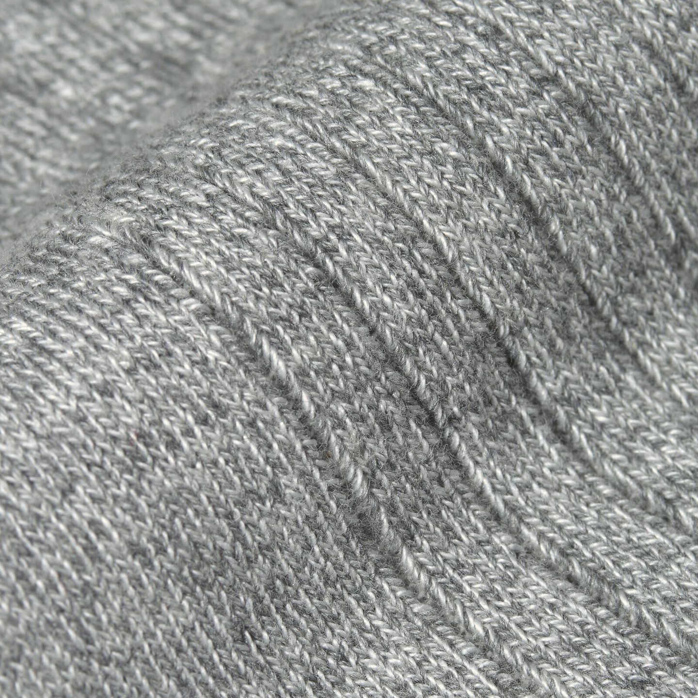 Close up of soft grey marl socks