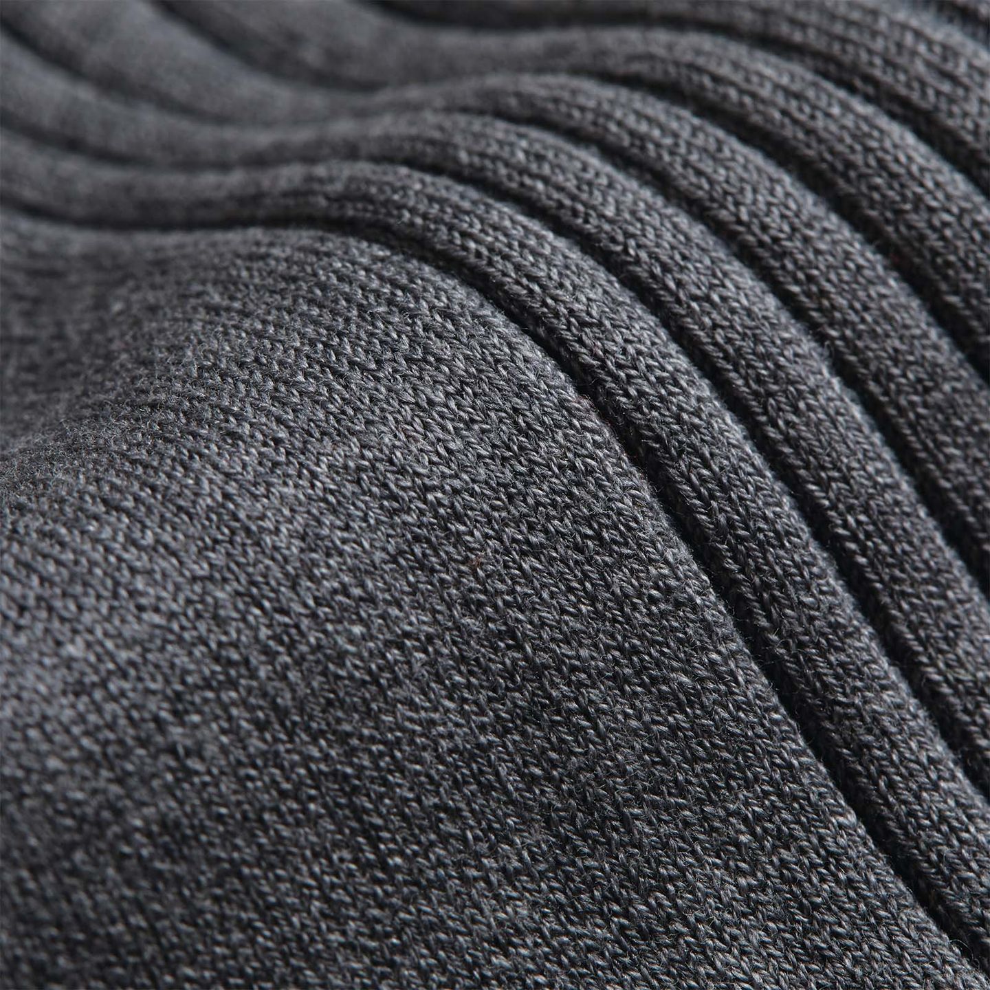 A close up of an earl grey sock