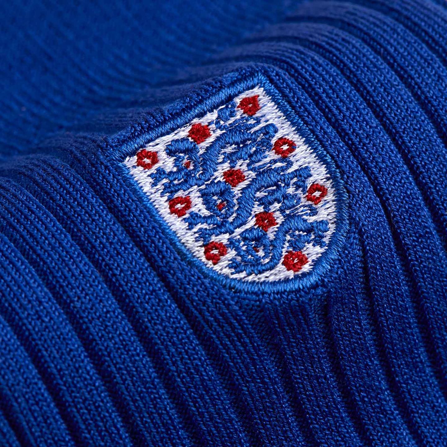 A pair of England socks in blue