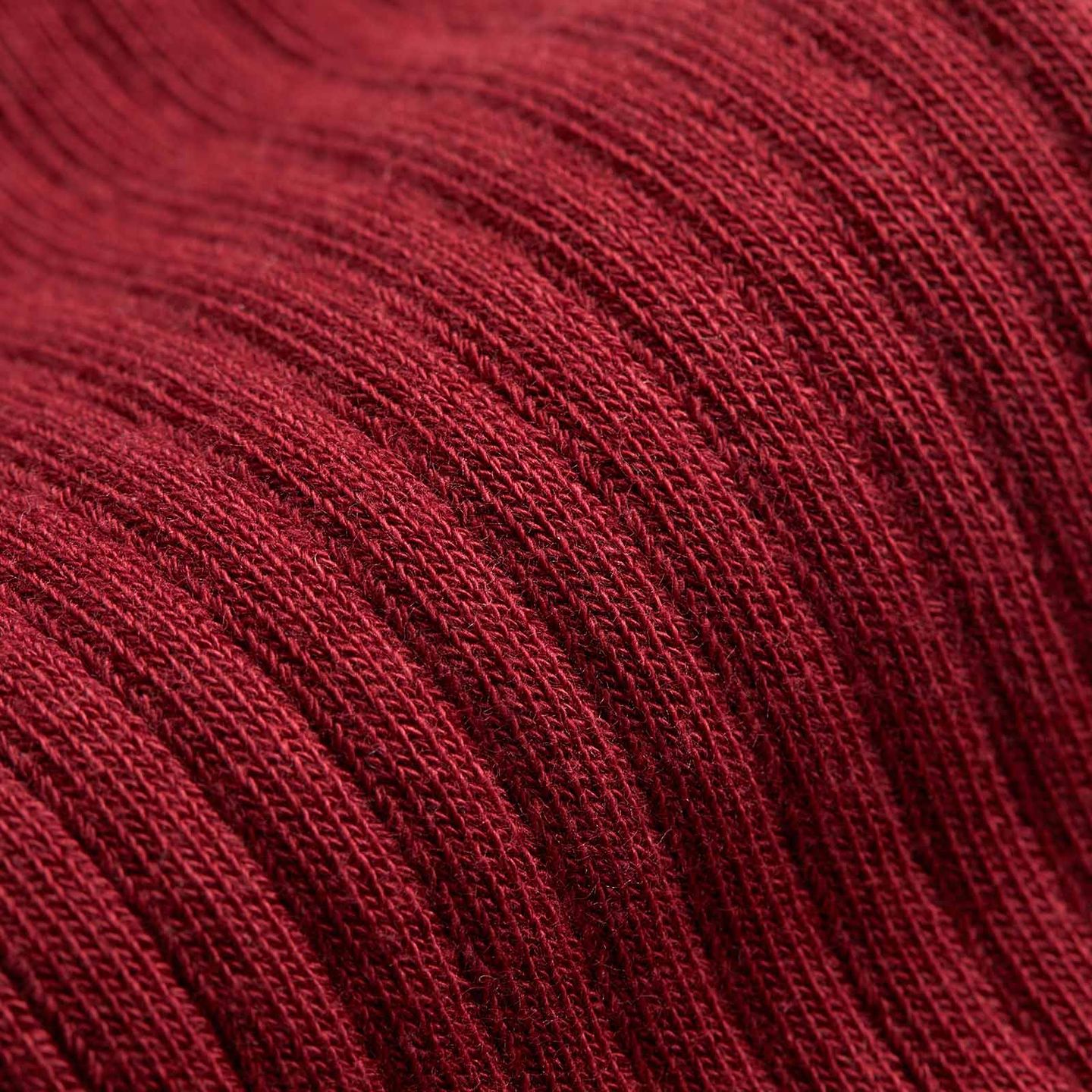A close up of a red sock