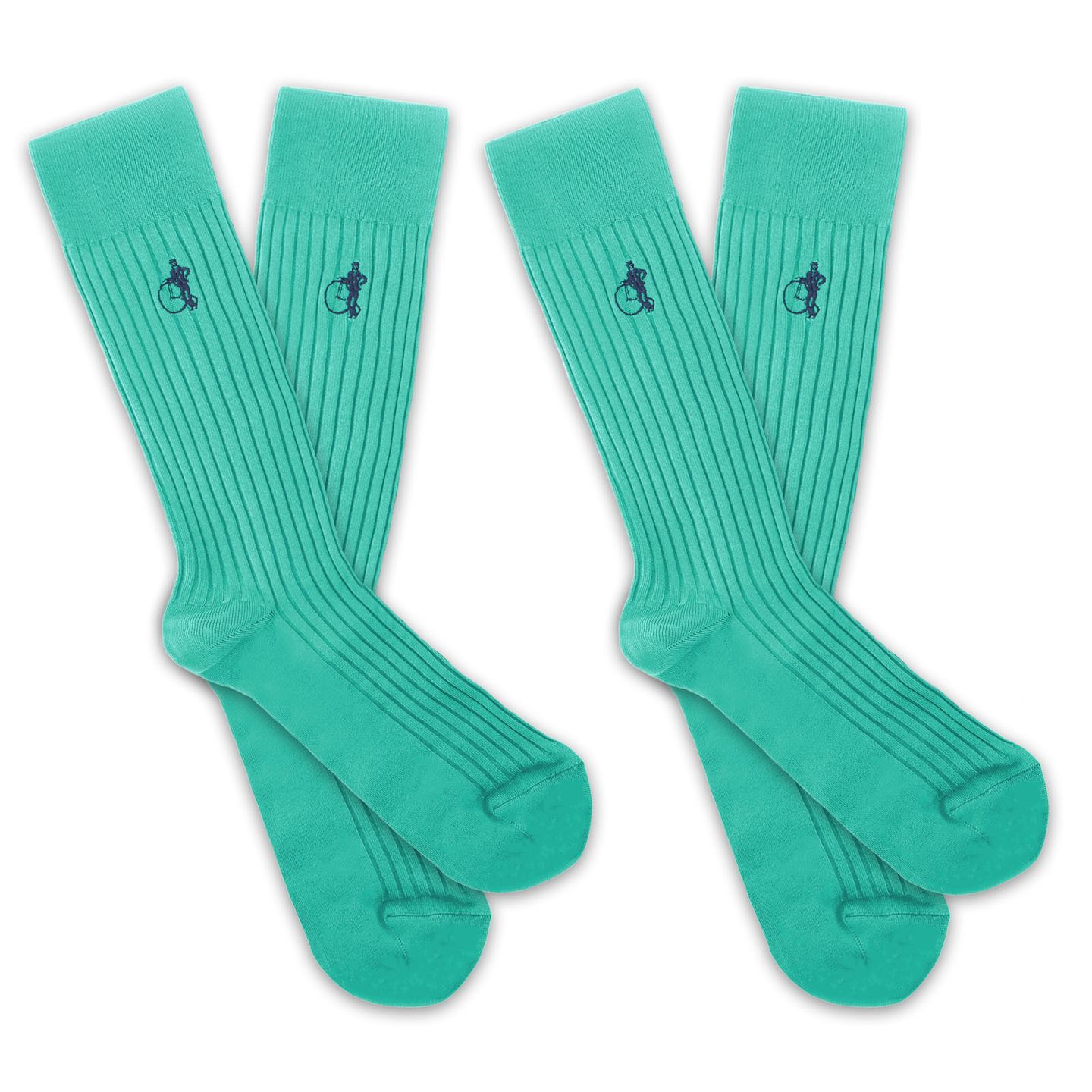 2 pairs of aqua simply sartorial socks for men