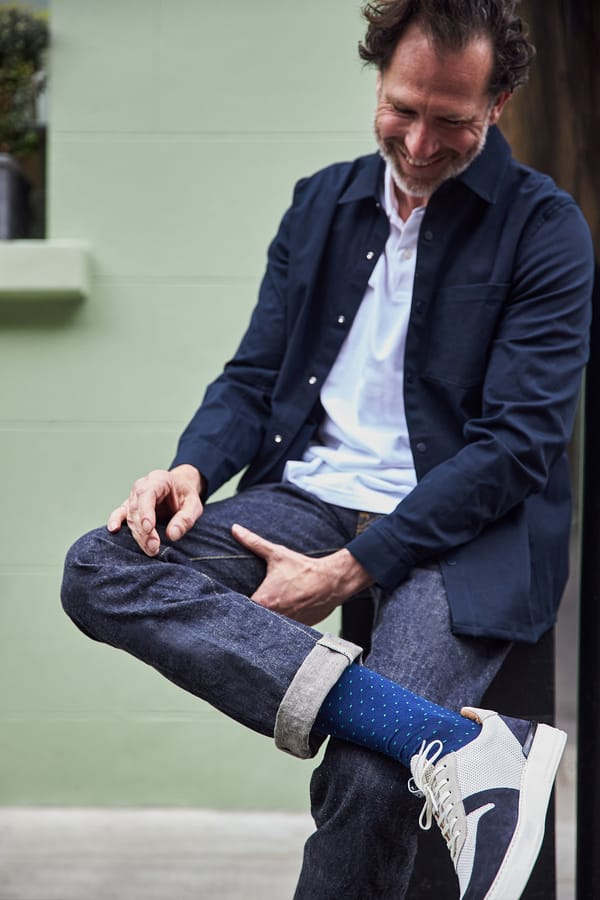 Men's Style Tips: Socks and Jeans