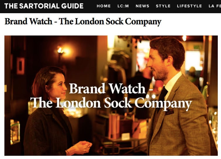 The Sartorial Guide - featuring London Sock Co.