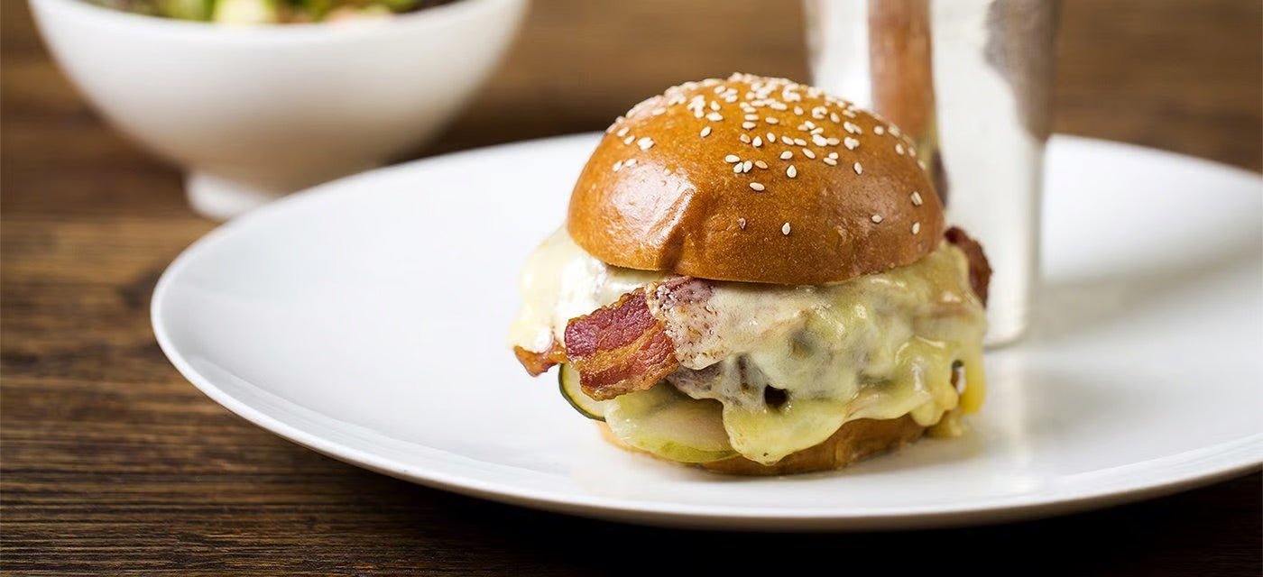 Chef Jason Atherton's award-winning burger recipe - London Sock Company