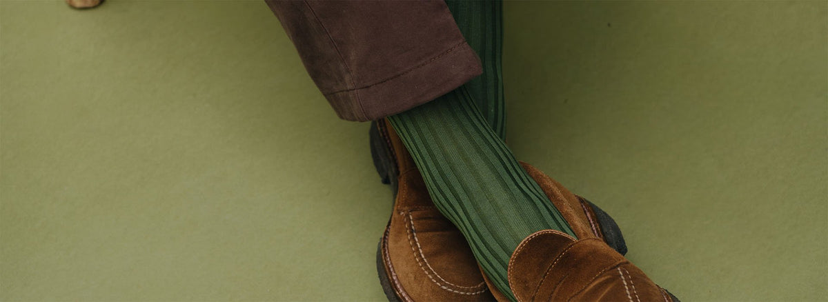 Men's Style Tips: How to wear earthy tones this autumn - London Sock Company