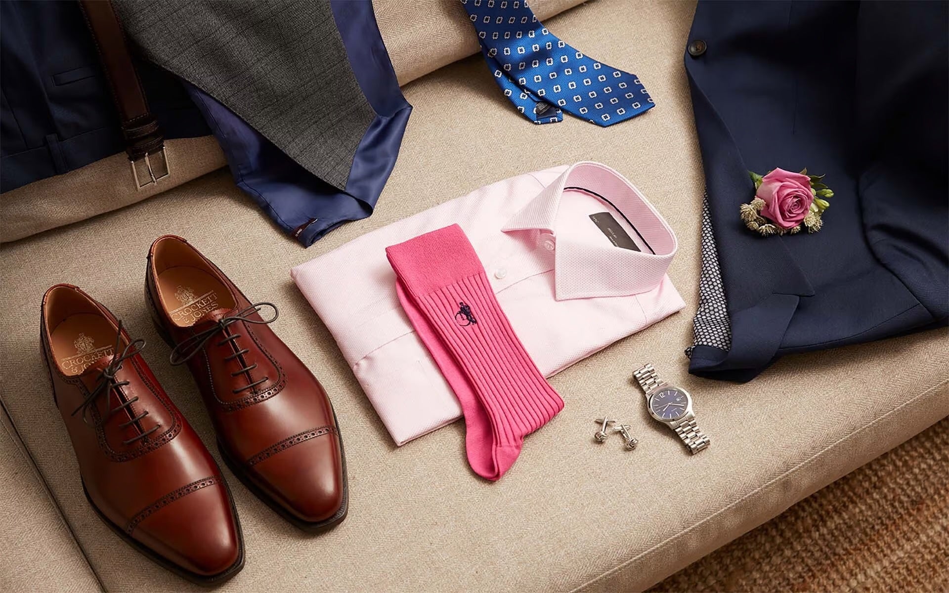 Men’s Style Tips: How to wear pink socks - London Sock Company