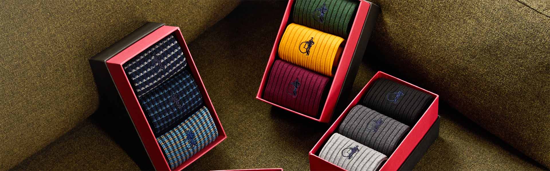 Build your own 3-Pair Box - London Sock Company