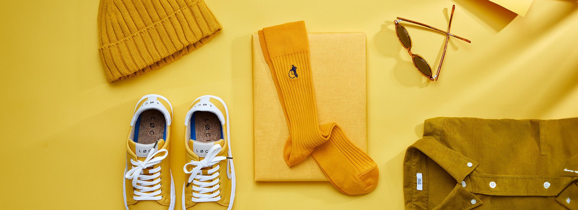 Yellow Socks - London Sock Company