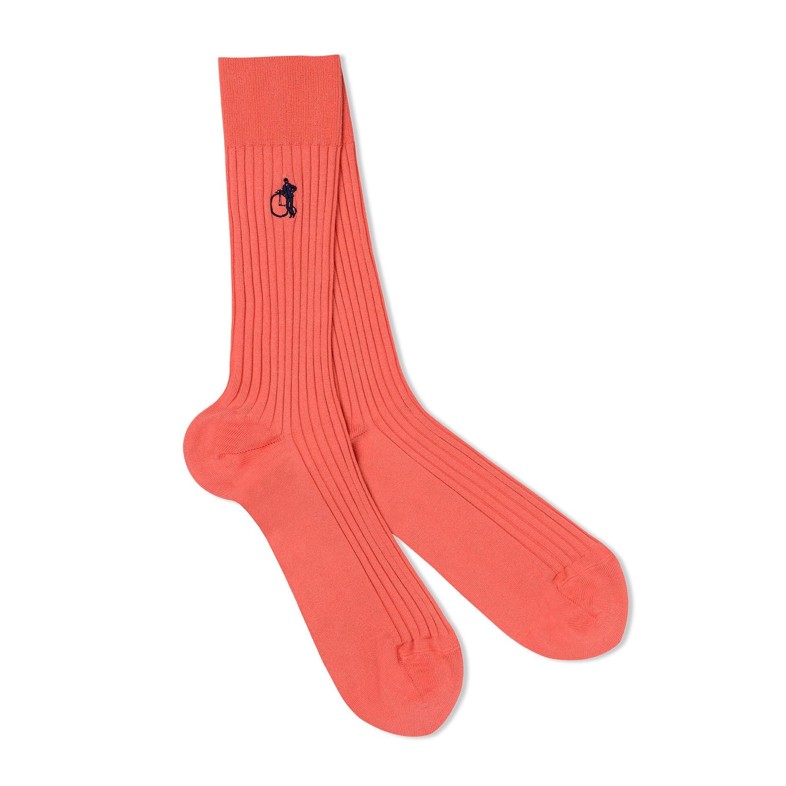 Pink Simply Sartorial Socks