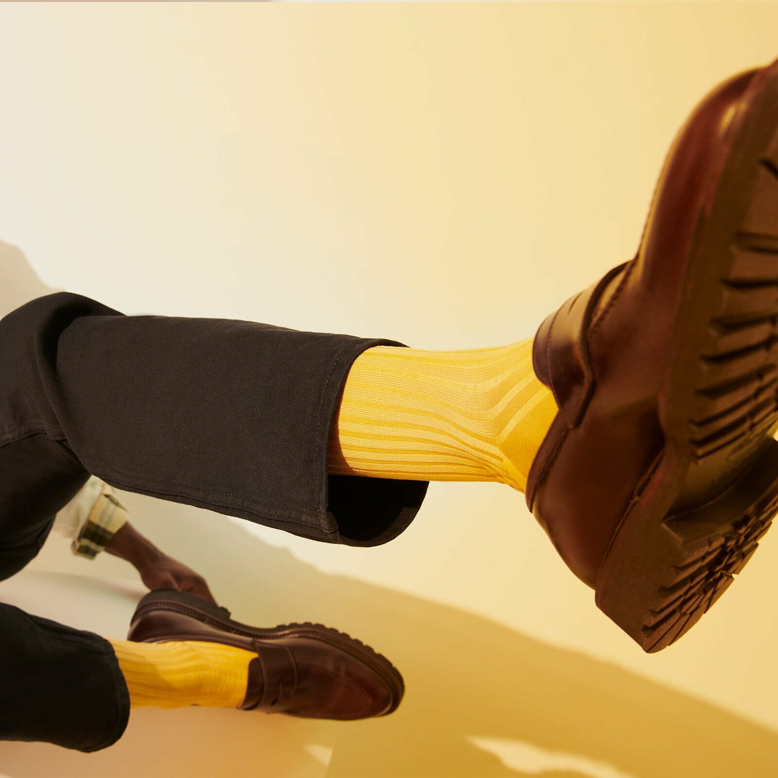 Mustard Simply Sartorial Socks