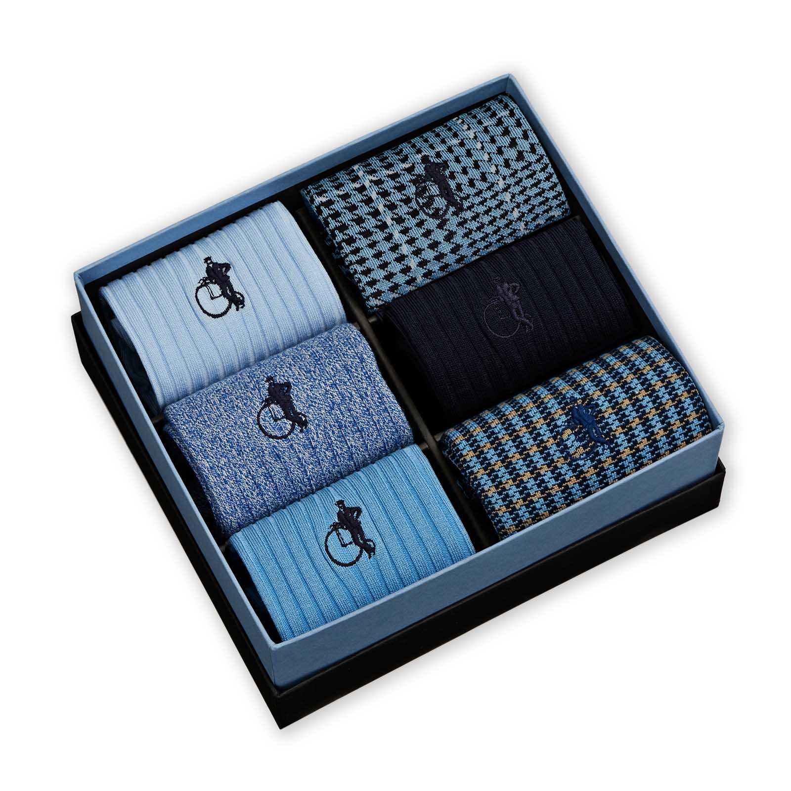 Dash of Class, Denim, 6-Pair Box