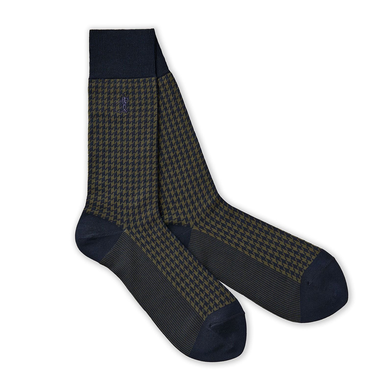 Jermyn St. Houndstooth Socks