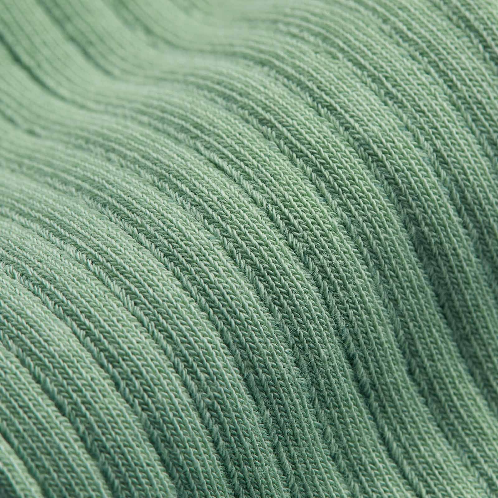 Close up of Ilara green socks