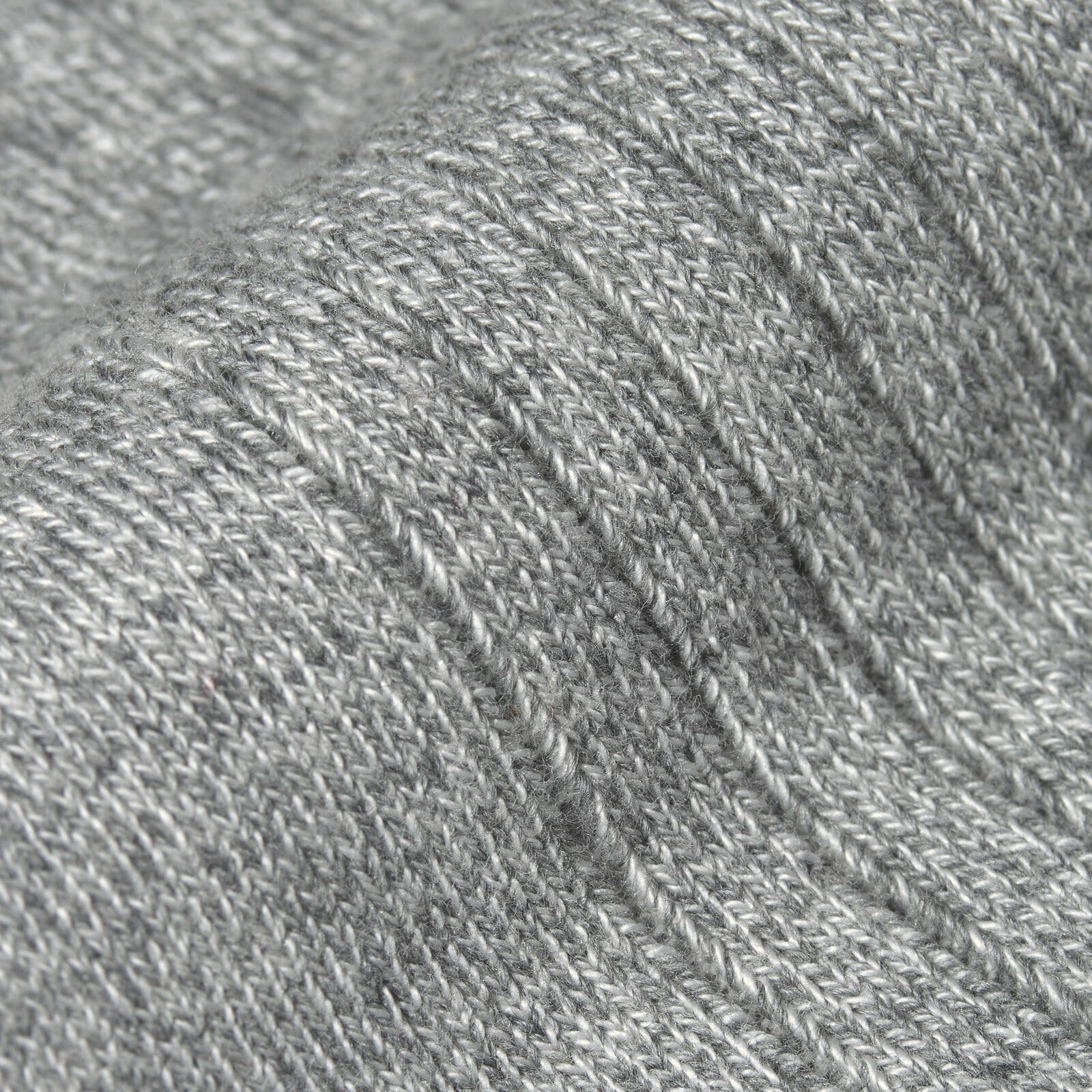 Close up of soft grey marl socks