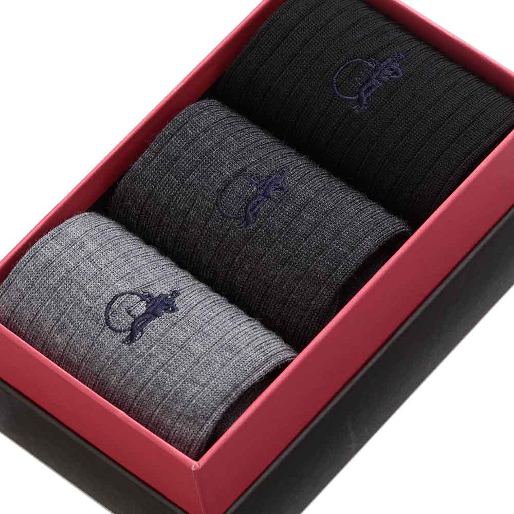 Merino Shadow, 3-Pair Box