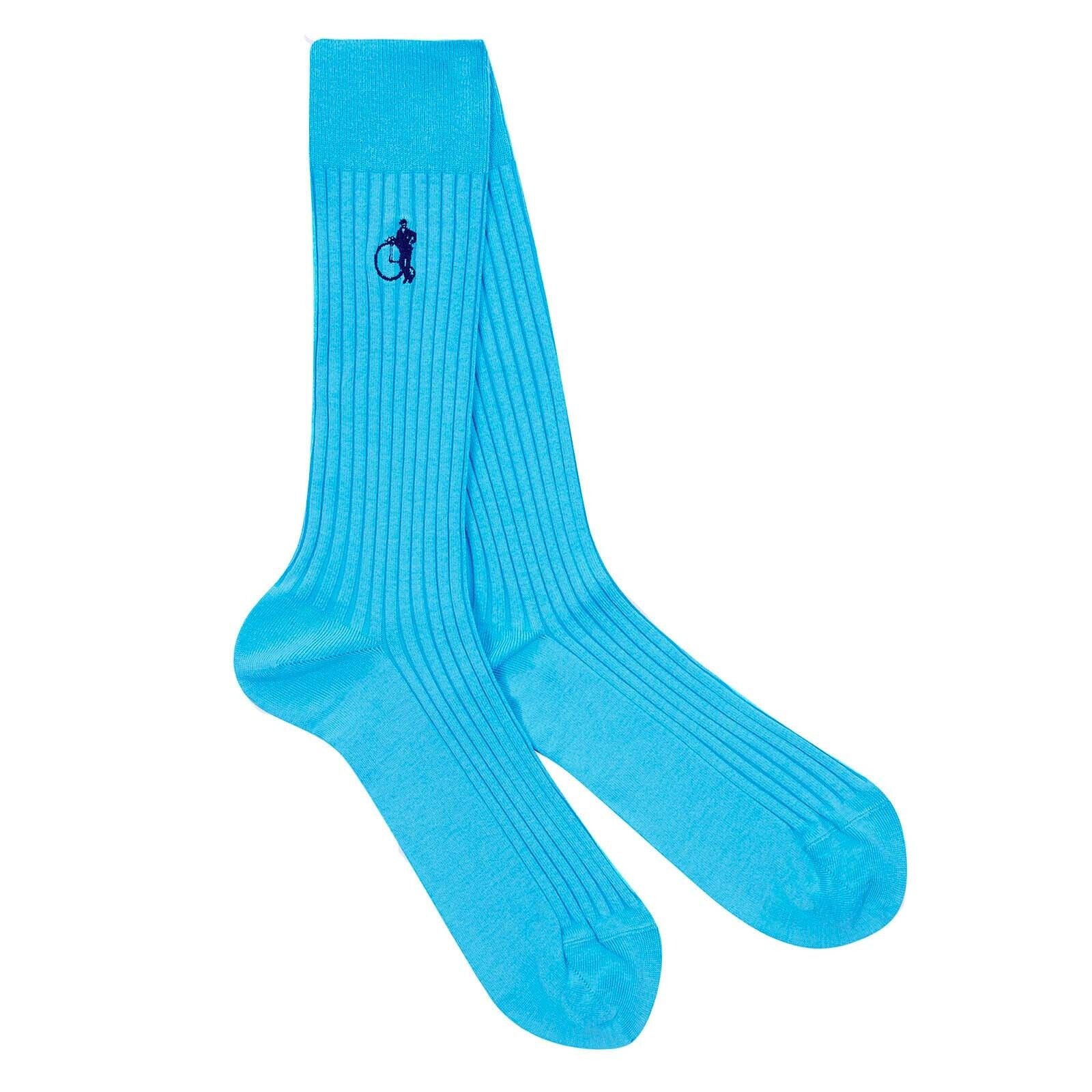 Light Blue Simply Sartorial Socks