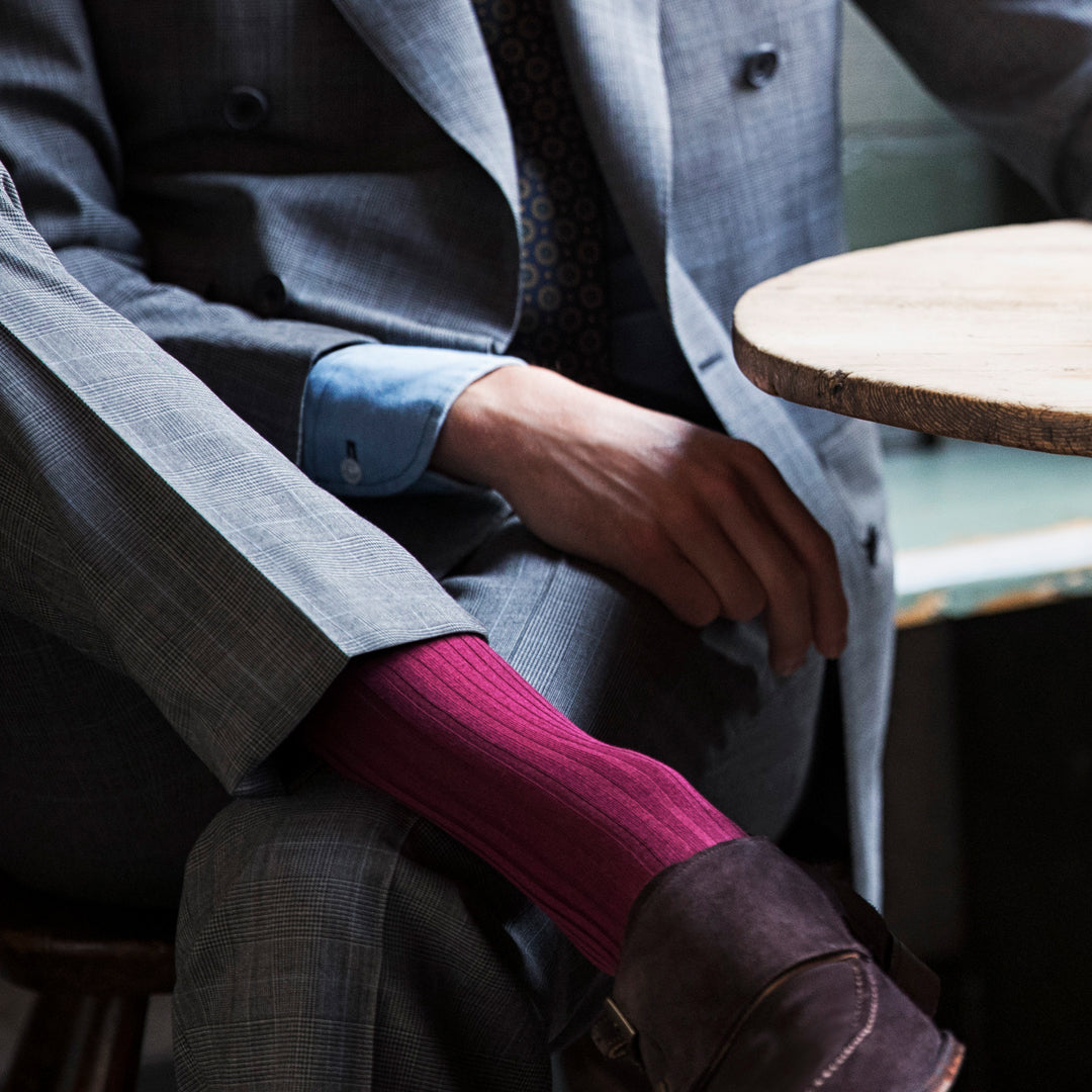 Simply Sartorial 100% Cotton Socks