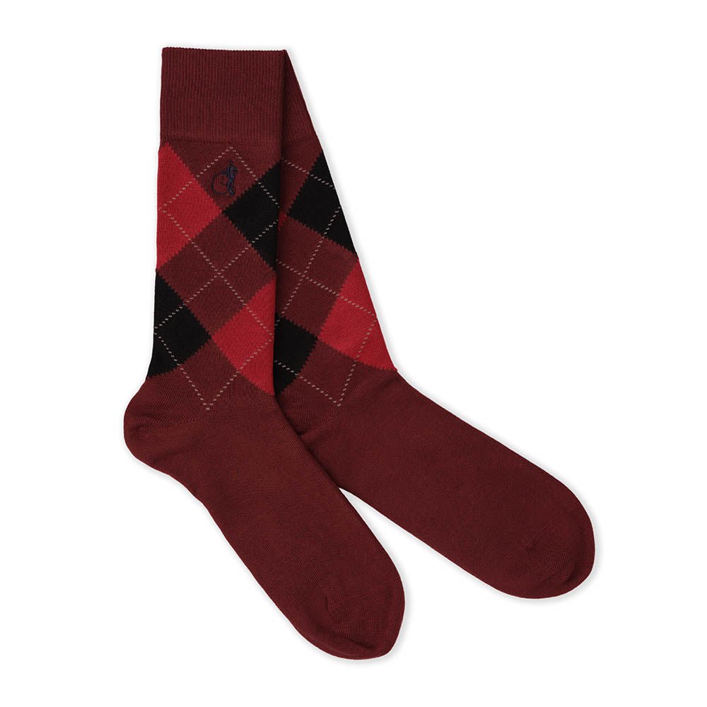 Balmoral Argyle, 3 - Pair Box - London Sock Company