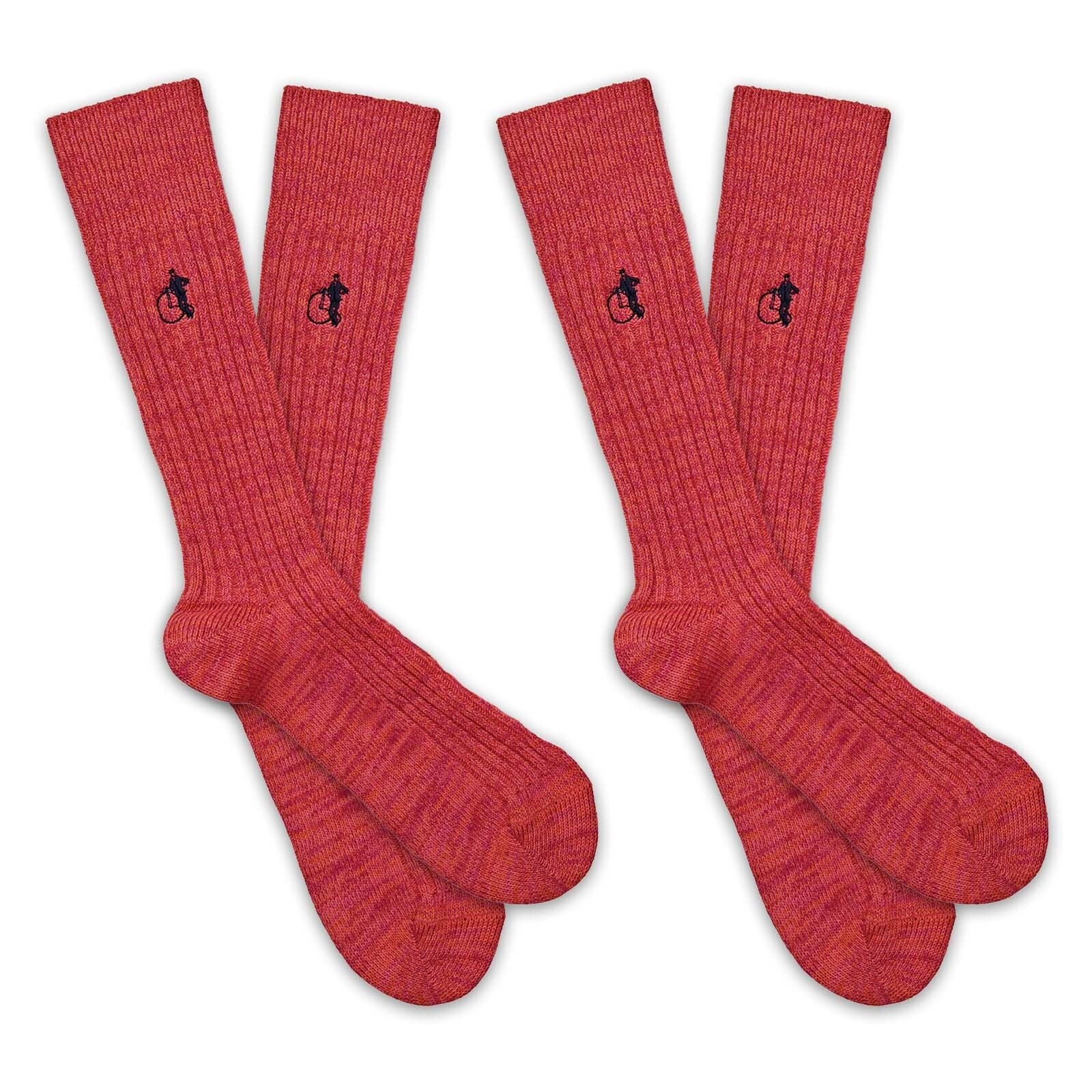 Boot Sock 2 - Pair, Pink - London Sock Company