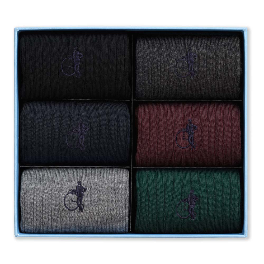 Classic Merinos, 6 - Pair Box - London Sock Company